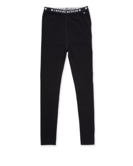 Chrome Hearts Leggings Black Cotton