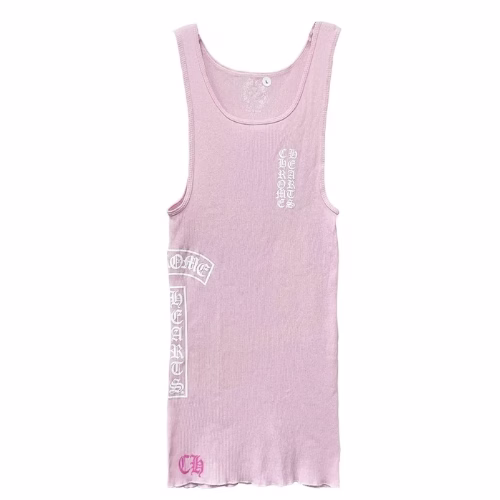Chrome Hearts Pink Tank Top