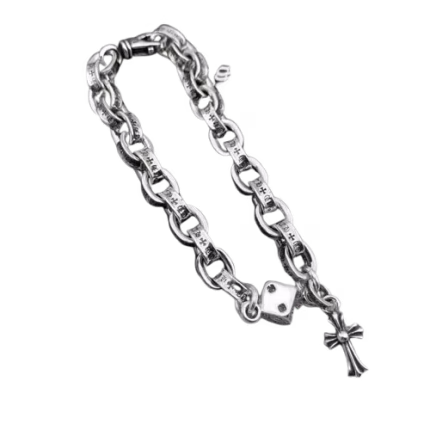Chrome Hearts Bracelet Dice & Cross