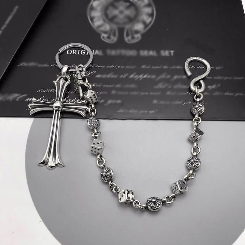 Chrome Hearts Cross Dice Chain Wallet