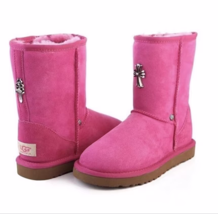 Chrome Hearts Pink Uggs