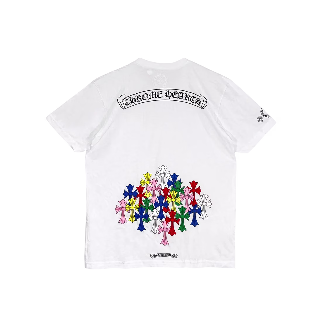 Colorful Chrome Heart T-Shirt